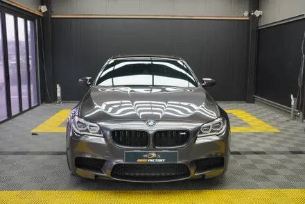 [용인랩핑] BMW M5 전체랩핑 엘비필름 리퀴드 메탈 크레센트그레이 이니스팩토리 / 용인 처인구