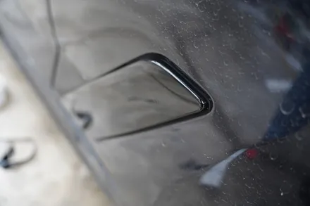 [용인, 성남] BMW 5시리즈 크롬죽이기 랩핑으로 크롬의 상처를 덮어 없애기 / 용인 처인구