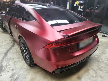 [용인, 분당] 랩핑제거부터 LB고광택필름 로만레드로 A7 한껏 멋부리기 / 용인 처인구