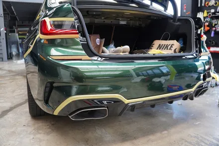 [강남, 동탄] BMW M340i 고광택 미드나잇그린 랩핑으로 더욱 매력적인 차가 돼보자! / 용인 처인구
