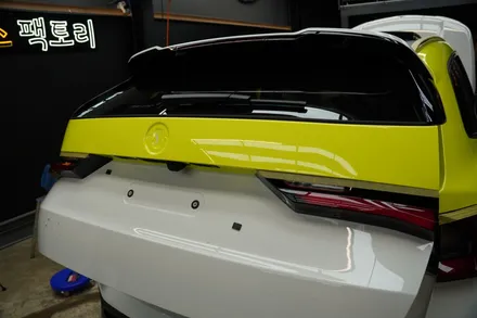 [용인, 동탄] BMW iX1 출고와 함께 상파울로 옐로우로 고광택 랩핑 / 용인 처인구