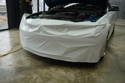 [강남,동탄] BMW 4시리즈 사틴화이트 랩핑으로 깔끔한 이미지로 변신하기! / 용인 처인구