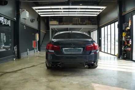 [용인랩핑] BMW M5 전체랩핑 엘비필름 리퀴드 메탈 크레센트그레이 이니스팩토리 / 용인 처인구