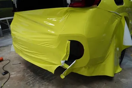 [용인, 동탄] BMW iX1 출고와 함께 상파울로 옐로우로 고광택 랩핑 / 용인 처인구