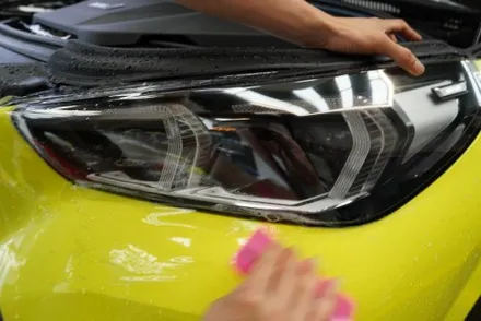 [용인, 동탄] BMW iX1 출고와 함께 상파울로 옐로우로 고광택 랩핑 / 용인 처인구