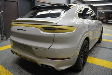 [용인, 동탄] 포르쉐 카이엔쿠페터보의 변신은 광택과 유리막부터 시작 / 용인 처인구