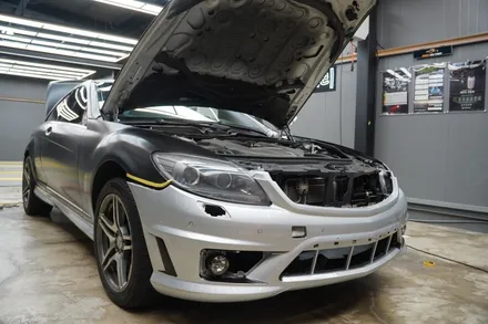 CL63 AMG 사틴블랙으로 세월을 벗다 (분당랩핑, 하남랩핑) / 용인 처인구