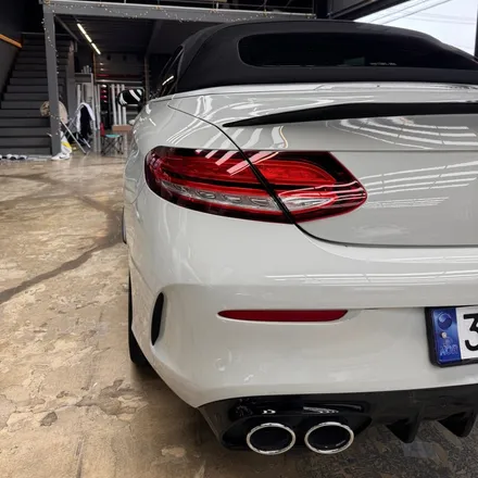 [용인랩핑] 벤츠 C43 AMG 카브리올레 전체랩핑 이니스팩토리 / 용인 처인구