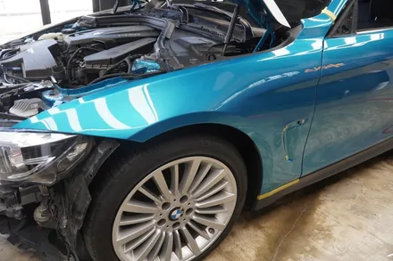 [강남,동탄] BMW 4시리즈 사틴화이트 랩핑으로 깔끔한 이미지로 변신하기! / 용인 처인구