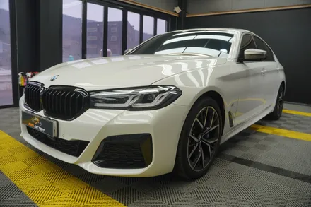 [용인, 하남] BMW 5시리즈 세륨사이드미러 랩핑으로 포인트 주기 / 용인 처인구