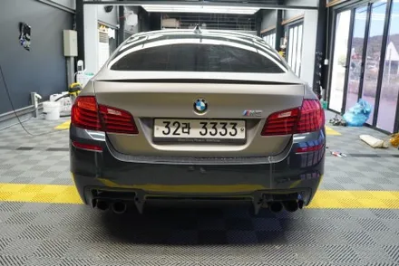 [용인랩핑] BMW M5 전체랩핑 엘비필름 리퀴드 메탈 크레센트그레이 이니스팩토리 / 용인 처인구