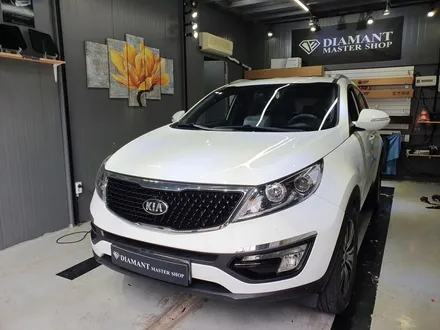 기아 스포티지 R 전면 글라스틴트 선셋 썬팅 시공 부산 송정 기장 디아만트 / 부산 해운대구