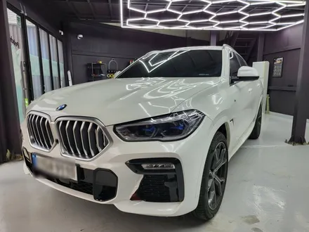 부산 해운대 송정 기장 일광 랩핑 디아만트마스터샵 BMW X6 G06 40i 3M2080 사틴 다크 그레이 사다크 전체 랩핑 시공 / 부산 해운대구