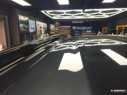 부산해운대랩핑 기아 스포티지 3M2080블랙유광 크롬죽이기, 엠블럼 블랙교체로 튜닝완료 / 부산 해운대구