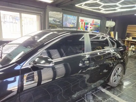 부산해운대랩핑 K3 윈도우몰딩 크롬죽이기 시공 / 부산 해운대구