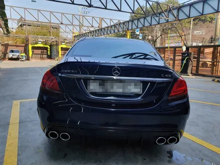 벤츠 W205 C43 AMG 전체 글라스틴트 썬셋 썬팅 시공 / 부산 해운대구