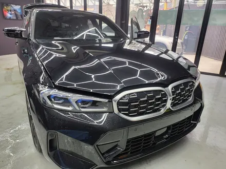 BMW M340i 전면 프론트 패키지 PPF 시공 / 부산 해운대구