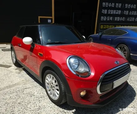 부산해운대루프스킨랩핑 미니쿠퍼 3M2080 블랙유광 랩핑재시공 / 부산 해운대구