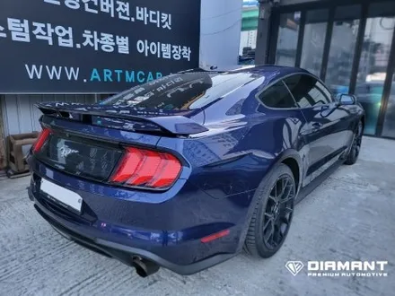 부산해운대랩핑제거 포드 머스탱 재도장, 광택 시공 / 부산 해운대구