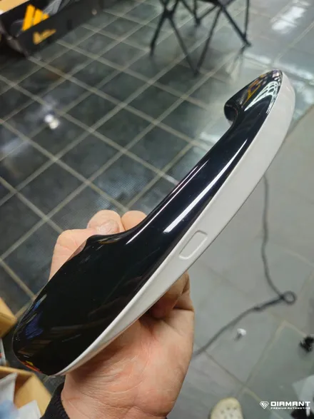 부산해운대랩핑 벤츠 W205 C클래스 크롬죽이기, 라이트PPF 까지 전문튜닝샵 디아만트 / 부산 해운대구