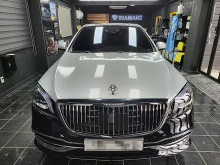 메르세데스 벤츠 w222 마이바흐 S클래스 듀오톤 랩핑 / 부산 해운대구