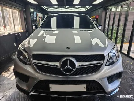 부산해운대랩핑 벤츠 GLE350d 3M2080 사틴다크그레이 전체랩핑 완벽변신작업완료 / 부산 해운대구