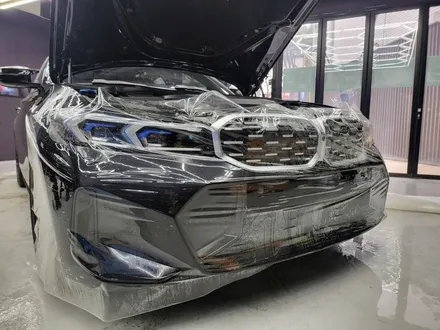 BMW M340i 전면 프론트 패키지 PPF 시공 / 부산 해운대구