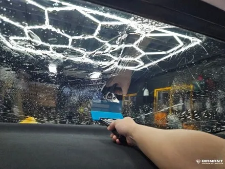 부산해운대썬팅 현대 그랜저 전체 썬팅제거 후 글라스틴트썬셋 전문 재시공 / 부산 해운대구