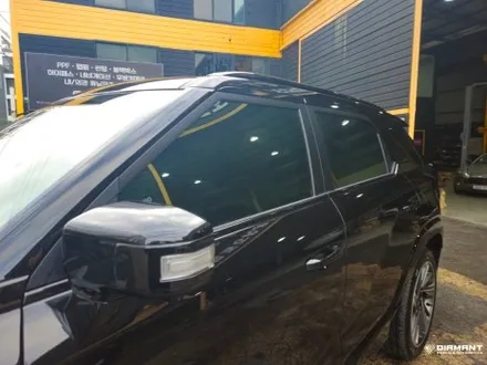 부산해운대랩핑 KGN 액티언 3M2080 블랙유광 크롬죽이기 전문시공 / 부산 해운대구