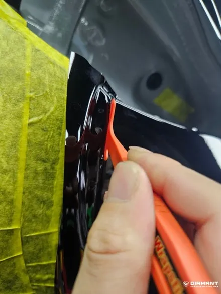부산해운대PPF BMW 7시리즈 오토벨벳 유광블랙 컬러PPF 사고수리로 재시공 완료 / 부산 해운대구