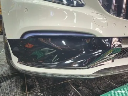 부산해운대랩핑 벤츠 W205 C클래스 크롬죽이기, 라이트PPF 까지 전문튜닝샵 디아만트 / 부산 해운대구