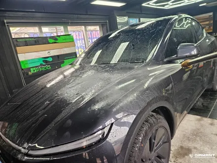 부산해운대신차패키지 테슬라 모델Y 주니퍼 글라스틴트썬팅, 생보PPF는 디아만트가 제대로 시공해드립니다 / 부산 해운대구