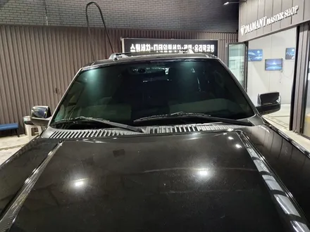 태풍으로 인한 유리 파손 및 유리 교체후 전면 운조 측면 썬팅 시공 링컨 네비게이터 글라스틴트 선셋 , 펜더 시공 부산 송정 기장 디아만트 / 부산 해운대구