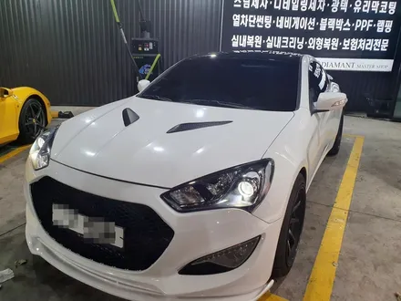 현대 제네시스 쿠페 루프스킨 시공 / 부산 해운대구