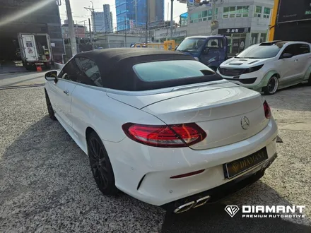 부산해운대썬팅 벤츠 C200 레인보우 V90 썬팅시공 / 부산 해운대구