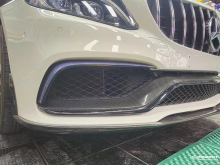 부산해운대랩핑 벤츠 W205 C클래스 크롬죽이기, 라이트PPF 까지 전문튜닝샵 디아만트 / 부산 해운대구