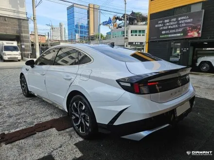 부산해운대썬팅 소나타 기존 썬팅제거 후 글라스틴트 펜더S 재시공 / 부산 해운대구