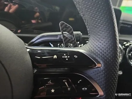 부산해운대랩핑 벤츠 CLA45amg  그릴 고광택 블랙유광랩핑, 마그네틱 패들시프트로 교체완료 / 부산 해운대구