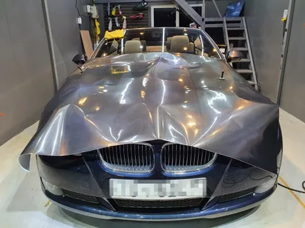 부산 송정 기장 BMW E93 335i 컨버터블 보닛 6D카본 랩핑 시공 / 부산 해운대구