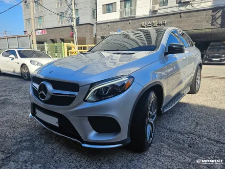 부산해운대랩핑 벤츠 GLE350d 3M2080 사틴다크그레이 전체랩핑 완벽변신작업완료 / 부산 해운대구