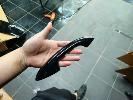 부산해운대랩핑 벤츠 CLE 크롬 죽이기 랩핑 시공 / 부산 해운대구