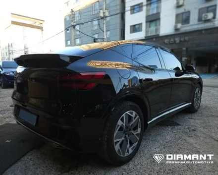 부산해운대랩핑 제네시스 GV60 크롬 죽이기 꼼꼼한 시공 / 부산 해운대구