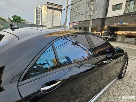 부산해운대랩핑 벤츠 AMG S63 크롬죽이기 및 엠블럼 블랙교체 / 부산 해운대구