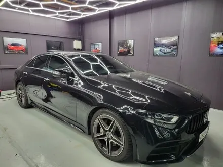 벤츠 CLS 글라스틴트 썬셋Q 썬팅 시공 / 부산 해운대구