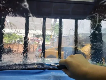 부산 해운대 송정 기장 일광 썬팅 전문점 디아만트 마스터샵 현대 아반떼 AD 글라스틴트 펜더 S 전체 썬팅 시공 / 부산 해운대구