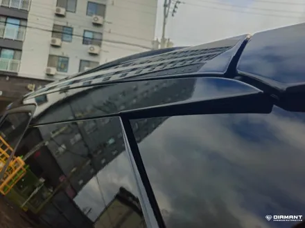 부산해운대랩핑 KGN 액티언 3M2080 블랙유광 크롬죽이기 전문시공 / 부산 해운대구
