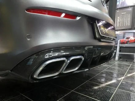 메르세데스 벤츠 C 클래스 쿠페 크롬 죽이기 랩핑 시공 w205 C63 AMG / 부산 해운대구