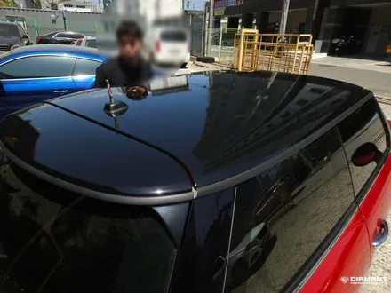 부산해운대루프스킨랩핑 미니쿠퍼 3M2080 블랙유광 랩핑재시공 / 부산 해운대구