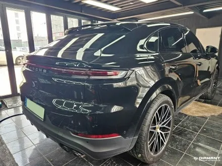 부산해운대랩핑 포르쉐 카이엔 오토벨벳 PET 고광택 포르쉐 라바오렌지 전체랩핑 유리막 시공 / 부산 해운대구