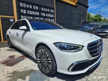 부산해운대랩핑 벤츠 W223 비닐프로그 고광택PET 전체랩핑시공 / 부산 해운대구